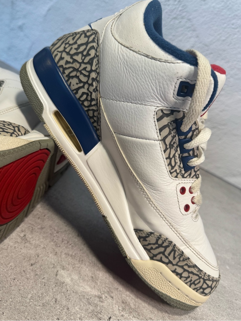 Nike Air Jordan 3 Retro True Blue, Size: 6Y, 854261-106